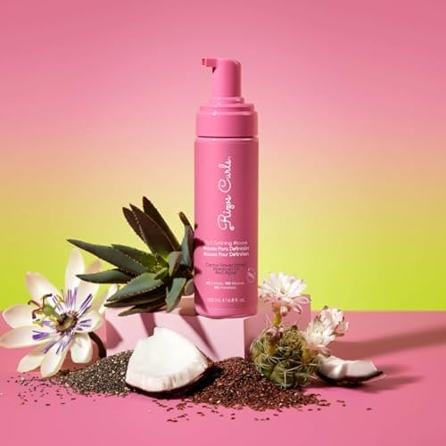 Rizos Curls Curl Defining Mousse - Lightweight Volumizing Styling Foam