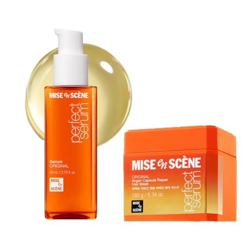 Mise En Scene Perfect Serum - Heat Protectant Hair Oil with Argan Oil
