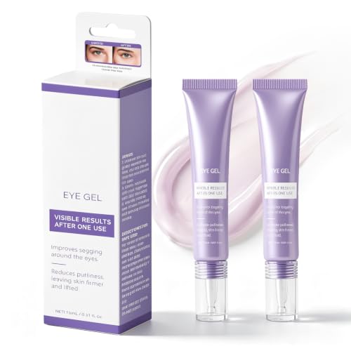 Instant Lift Eye Gel for Puffiness & Wrinkles - 2 Pack