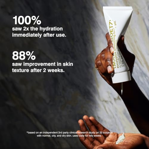 MALIN+GOETZ Eucalyptus Smoothing Body Gel | Restorative Gel-to-Water Serum with Magnesium PCA, Urea + Phytic Acid | Improves Texture, Smoothness + Barrier Function | Vegan + Cruelty-Free (7.5 Fl Oz.)