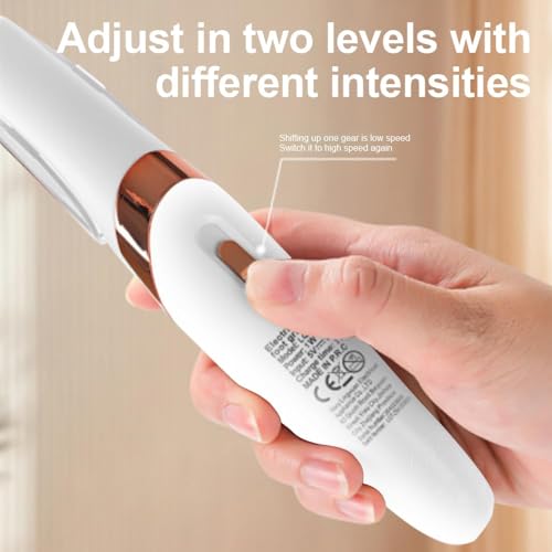Rechargeable Electric Foot File Callus Remover - At-Home Pedicure Kit