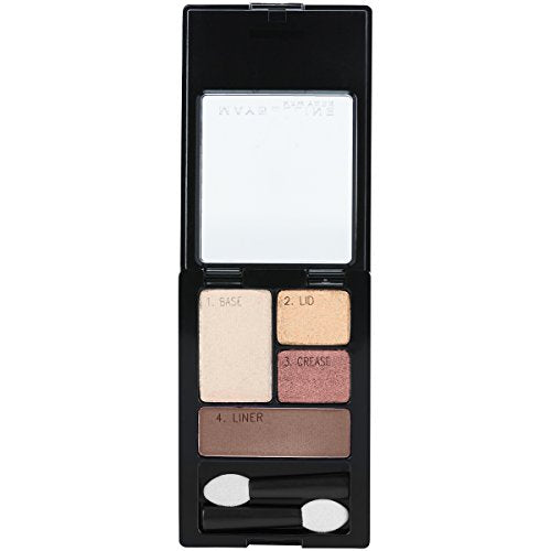 Maybelline Expert Wear Eyeshadow Quads, Designer Chocolates, 0.17 oz