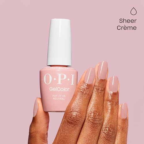 OPI GelColor LED Cure Gel Nail Polish - Nude & Brown Shades, 0.5 fl oz