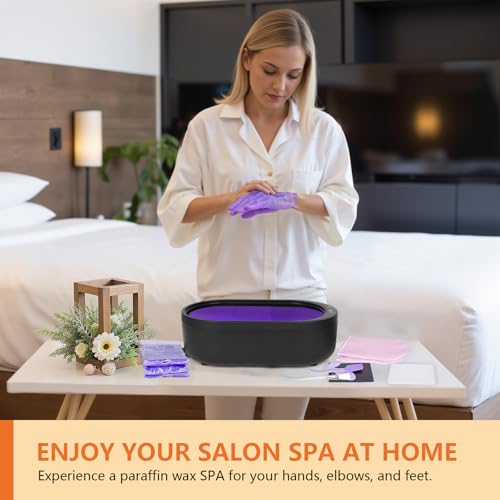 Paraffin Wax Machine Kit for Hands & Feet Treatment - Spa Quality