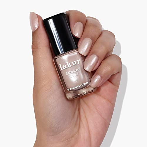 LONDONTOWN Lakur Nail Polish – Nude & Brown, Long-Lasting