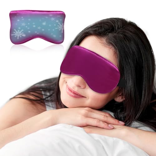 Cooling Gel Eye Mask for Sleep & Migraine Relief