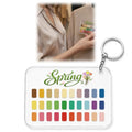 Seasonal Color Analysis Keychain – Portable Acrylic Palette
