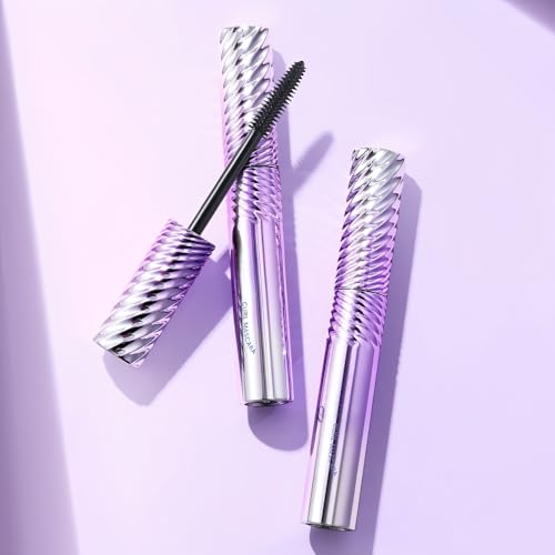 Waterproof Volumizing Mascara with Tapered Brush – Black