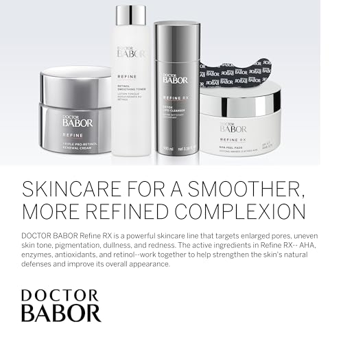 Doctor BABOR Refine Retinol Smoothing Toner, Travel Toner for Face, Hydrating and Reduces Winkles, Redness and Blemishes, 1 oz