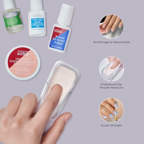 KISS Salon Dip Professional Dipping System - Dip Powder Manicure Kit