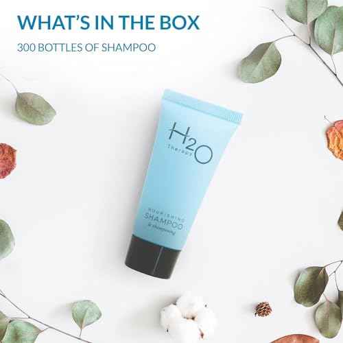 H2O Therapy Shampoo, Travel Size Hotel Hospitality, 0.85 oz (Case of 300)