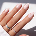 ohora Gel Press On Nails - Croc Crush, Medium Oval, 30 Tips
