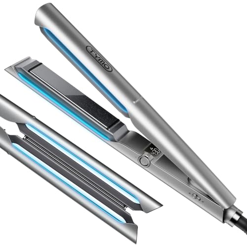 TYMO FLAIGHT Holo 2-in-1 Hair Straightener & Curler, 1" Plates