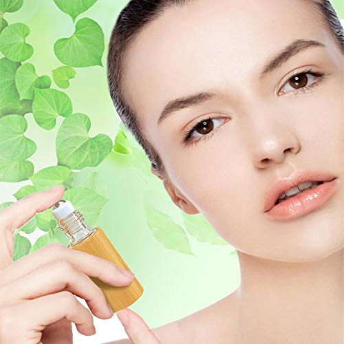 Bamboo Essential Oil Roller Bottles - 5ML, 12 Pack