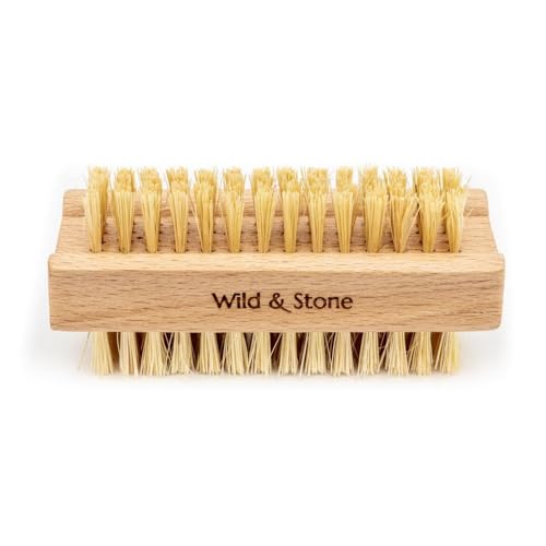 Natural Wooden Nail Brush with Sisal Bristles - Plastic-Free
