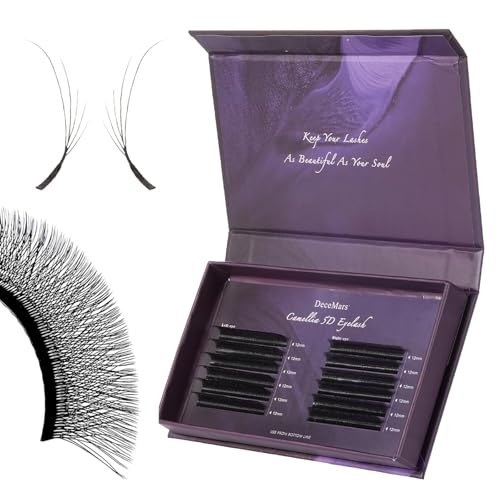 DeceMars 5D Camellia Eyelash Extensions 8-13mm Mix C Curl