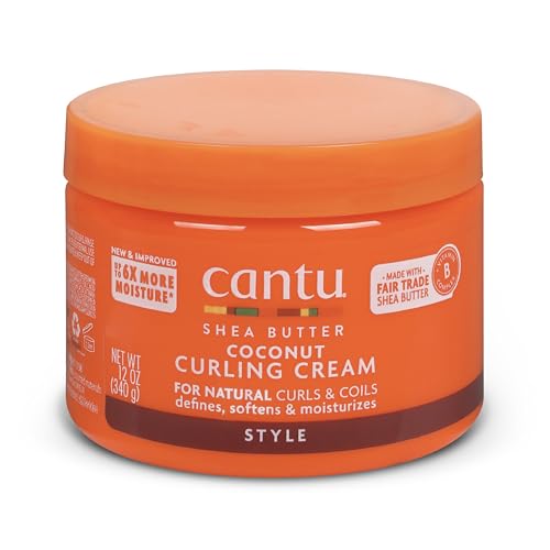 Cantu Coconut Curling Cream with Shea Butter 12 oz