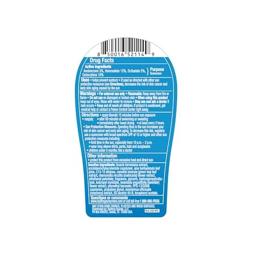Bullfrog Quik Gel Sunscreen SPF 50 | Oxybenzone & Octinoxate Free | Broad Spectrum Moisturizing UVA/UVB, 5oz¡¦