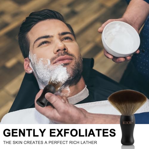 NICEMOVIC 3-in-1 Barber Neck Duster Brush Set