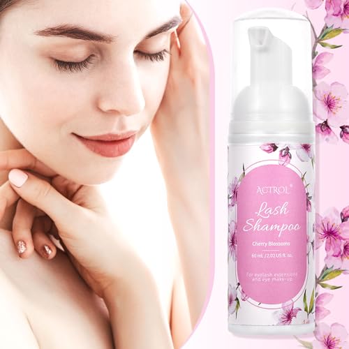 ACTROL Eyelash Extension Cleanser 60ML Cherry Blossom