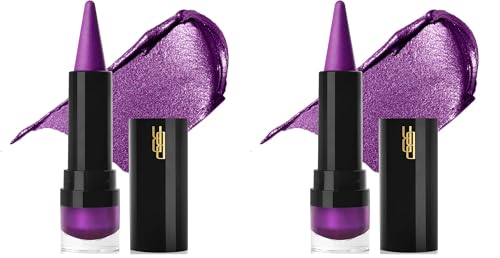 Black Radiance Metallic Lipstick Amethyst - Purple Metallic (Pack of 2)