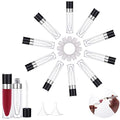 10Pcs 6.4ml Empty Lip Gloss Tubes with Wand & Stopper