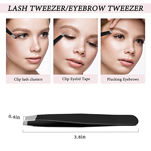 144Pcs D Curl Lash Clusters Kit - DIY Eyelash Extensions 8-16mm