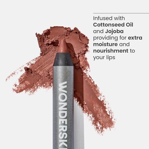Wonderskin 360 Contour Lipliner Pencil - Waterproof, Long-Lasting Saddle