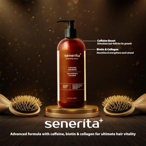 Senerita+ Anti Hair Loss Set with Biotin & Caffeine Shampoo