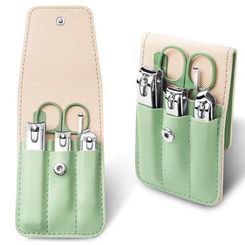 Portable Manicure Kit for Women - Nail Clipper Set Gift