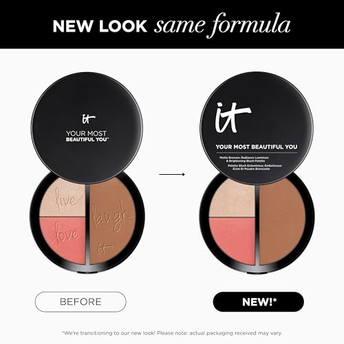 IT Cosmetics Your Most Beautiful You Palette - Bronzer, Blush & Luminizer