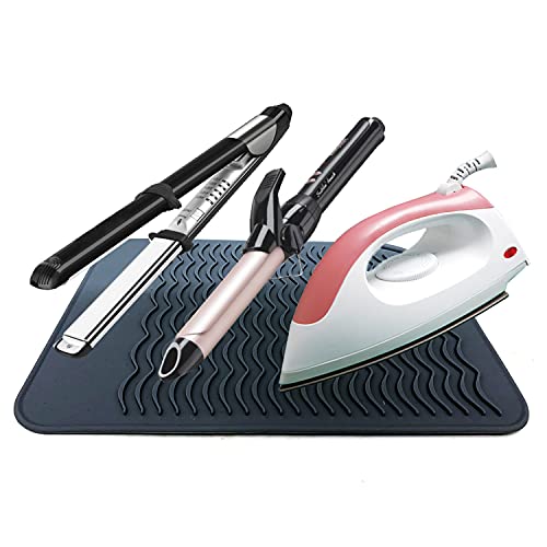 Heat Resistant Mat for Hair Styling Tools, 11 x 7.5 in