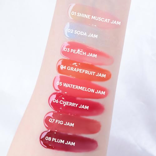 COLORGRAM Tintin Dory Lip Jam 08 Plum - Hydrating Plump Gloss