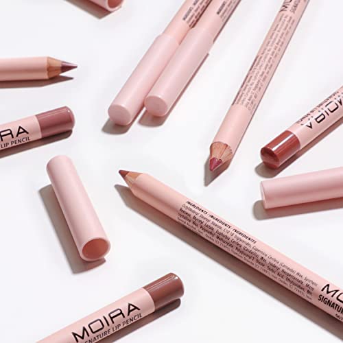 Moira Signature Lip Pencil 001 Natural - Creamy Pigmented