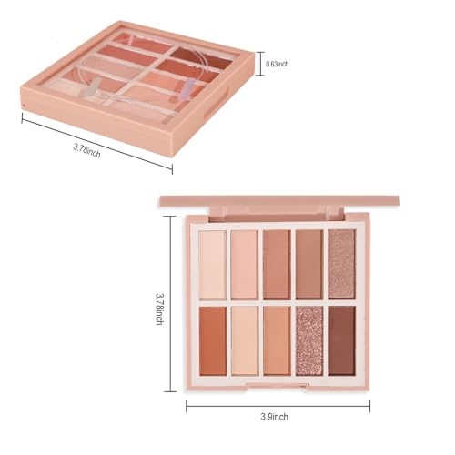CAKAILA Nude Eyeshadow Palette - Matte & Shimmer