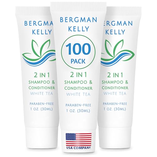 Travel Size 2in1 Shampoo & Conditioner - 1 fl oz, 100 Pack