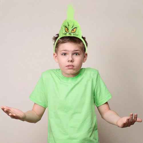 Christmas Green Monster Headband 1 Pack For Women and Girls Halloween Costume Show