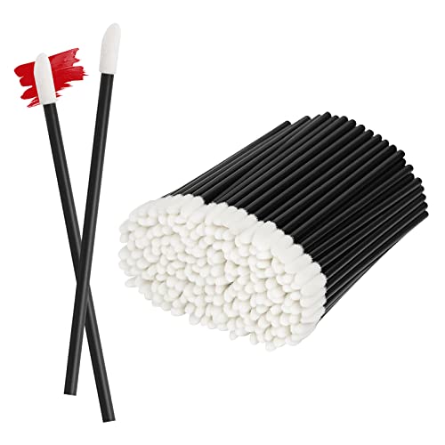 Disposable Lip Gloss Applicators 200PCS - Hygienic Makeup Wand for Lipstick & Lip Gloss
