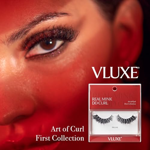 VLuxe DD Curl Real Mink Eyelashes - Dramatic Fluffy Strip Lashes