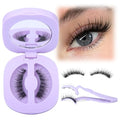 Magnetic Eyelashes with Applicator - No Glue Wispy Cat Eye