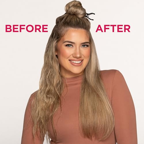 CHI Volume Styler, Blowout Brush for Amplified Volume, Heated Comb to Smoothen & Straighten Hair, 2-in-1 Hair Tool, Pink