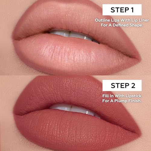 FOCALLURE Fuller Sculpt 2-in-1 Lip Liner & Lipstick - Plumping