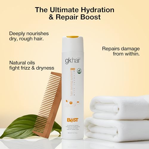 GK HAIR Keratin Treatment for Silky Smooth, Frizz-Free Hair - 10.1 Fl Oz