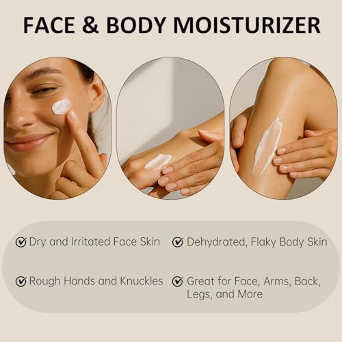 Whipped Tallow Balm for Face ? 100% Grass-Fed Organic Beef Tallow Cream with Manuka Honey & Beeswax ? Body & Face Moisturizer for Sensitive Skin, Nourishing & Repairing, 4.2 oz