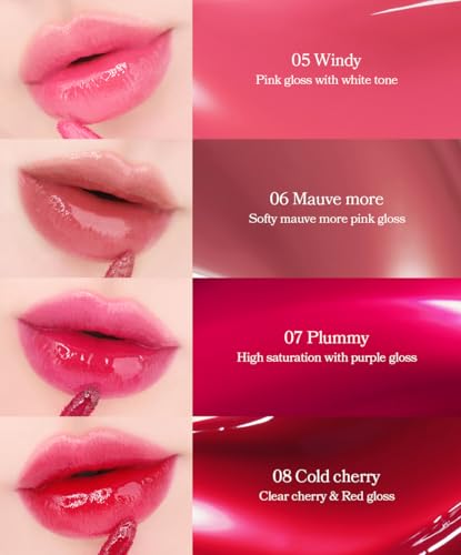 mude Glacé Lip Tint 01 Own pink Long-Lasting Liquid Stain Buildable Layer with Glossy Finish for Juicy Glowy Lips K-Beauty K-Cosmetics