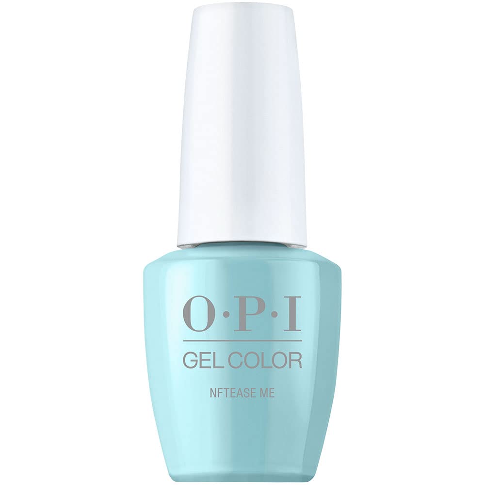 OPI Gel Color, NFTease me, Blue Gel Nail Polish, me myself Spring ??3 Collection, 0.5 fl oz.