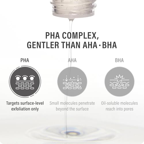 New Skin Toner | PHA 5% Exfoliation Toner for Instant Glow | Glass Skin | hyaluronic Acid | Skin Texture | Dull Skin | Korean Skincare | panthenol | fungal Acne Free | 145ml 4.9 oz. fl.