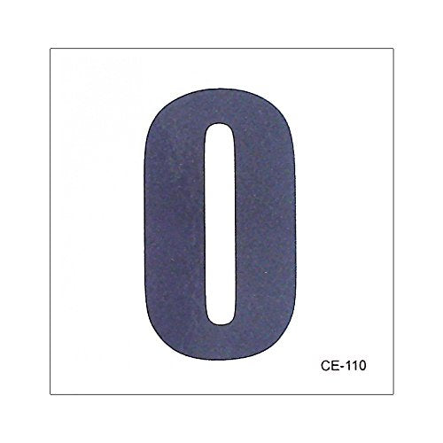 Temporary Number Tattoos 0-9 | 50-Pack Waterproof Sports