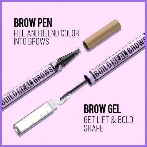iMethod 2-in-1 Eyebrow Pen with Brow Gel - Light Brown