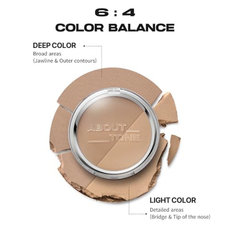 ABOUT TONE Blur Powder Shading Dual-Tone Contour Palette